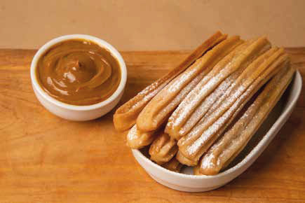 Churros HotSnacks dorados, receta española