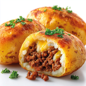Papas Rellenas Carne